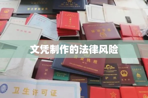 中国台湾文凭制作的法律风险
