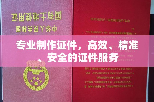 中国台湾专业制作证件，高效、精准、安全的证件服务